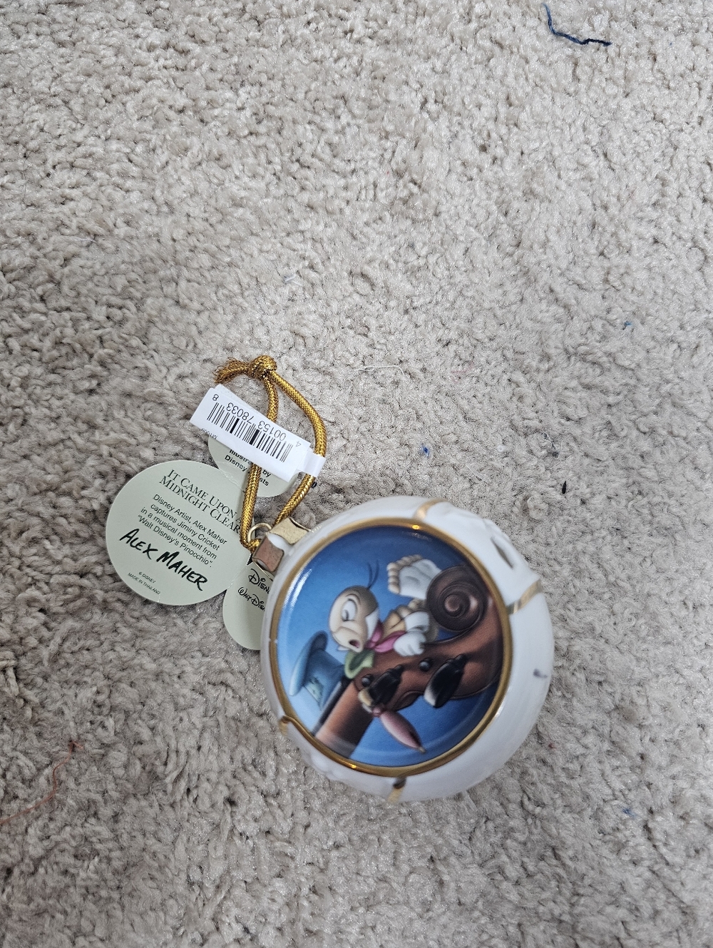 Disney Art Collection And Parks And Resorts Ornaments Bundle NWT - Picture 4 of 5